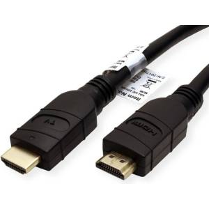 Valueline Кабел Value 14.99. 3453, от HDMI(м) към HDMI(м), 20m, черен (14.99.3453)