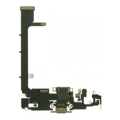 Charging Dock Connector Flex + Board Gold Pro Apple iPhone 11 Pro Max (Genuine)