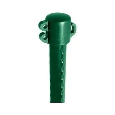 Sloupek pro dekorační pletivo Ø 20mm, výška 100 cm PVC zelený 6005