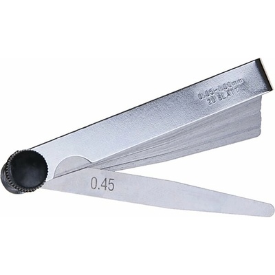 LEVIOR Měrky spárové WESTBERG 0.05-1mm 20listů