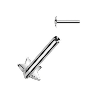 Šperky4U PUSH IN tyčka k labretě titan TIT1363-1208