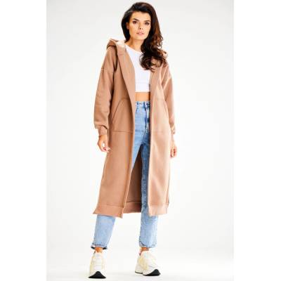 Awama Woman's Sweatshirt A613 Beige