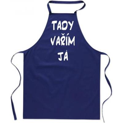 Povidlo.cz Zástěra Tady vařím já Kralovská modrá
