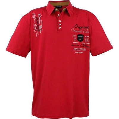 Lavecchia polokošile pánská 610 červená