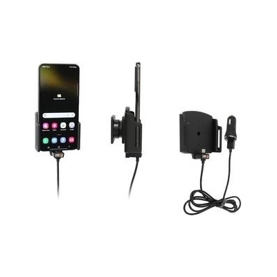 Brodit držiak do auta na Samsung Galaxy S22+, v puzdre, nastaviteľný, s nabíjaním z CL/USB 721299