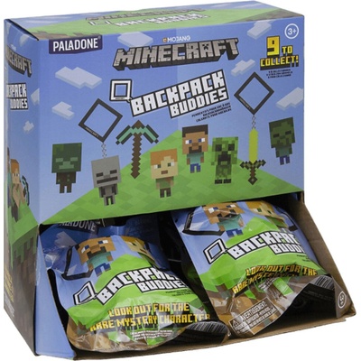 Prívesok na kľúče Minecraft Backpack Buddies Blindbox