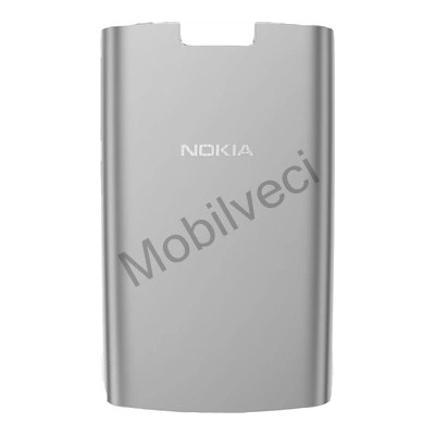 Kryt Nokia X3-02 zadní stříbrný – Zboží Mobilmania