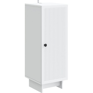 vidaXL Служебен шкаф Бяло 33 x 34, 5 x 90 см Инженерна дървесина (893905)