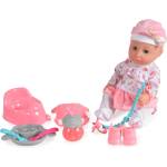 Moni Пишкаща музикална кукла Moni Toys - 36 сm, с шапка (109294)