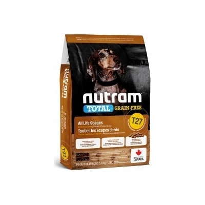 Nutram T27 Total Grain Free Turkey Chicken Duck Dog 5,4 kg