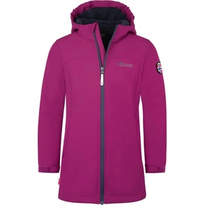 TROLLKIDS Детско софтшел яке Trollkids Girl's Kristiansand Coat Softshell jacket - Plum / Navy - размер 176 (EU) (703-3291-0818)