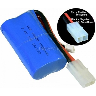 Tamiya HengTai Aku 7,4V/1500mAh pro HT3827