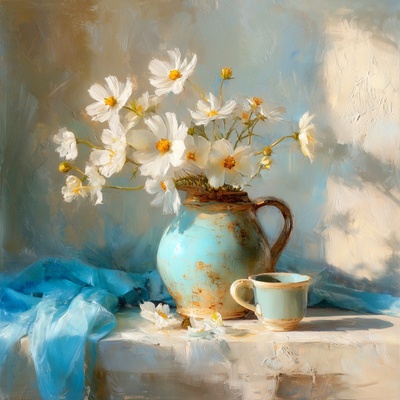 Styler Печатна картина с включена рамка 70x70 cm Anemone - Styler (CA-17550)