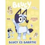 Móra könyvkiadó Bluey: Bluey и приятелите ѝ - книжка със стикери за занимания
