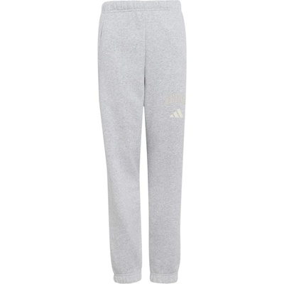 adidas Детски анцунг долнище adidas Kid's Seasonals Collegiate Typography Pants Tracksuit trousers - Light Grey Heather - размер 140 (EU) (701-4774-0313)