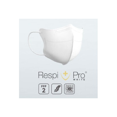 RespiPro Respirátor Nano FFP2 White 25ks