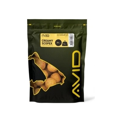 Avid Carp Nutrition Boilie Premium Creamy Scopex 20mm 1kg