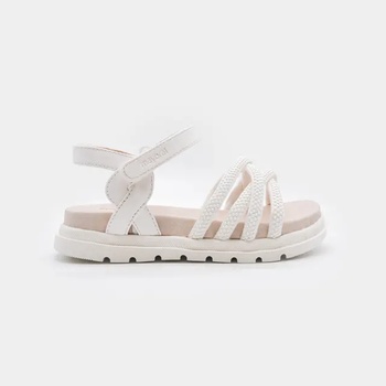 Mayoral Сандали блясък бял цвят за мини момиче Mayoral с камъчета