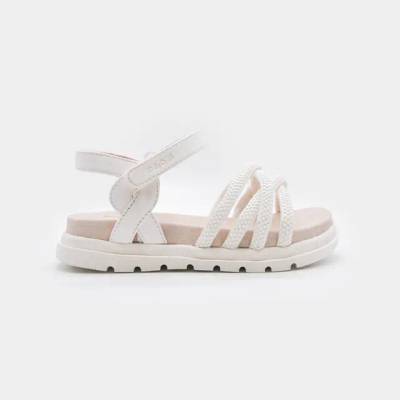 Mayoral Сандали блясък бял цвят за мини момиче Mayoral с камъчета