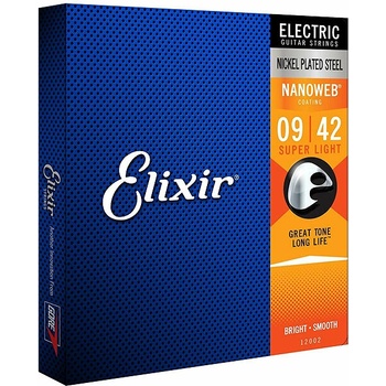 Elixir Electric Nanoweb 12002 Super Light