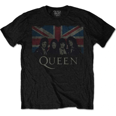 Queen Vintage Union Jack čierna