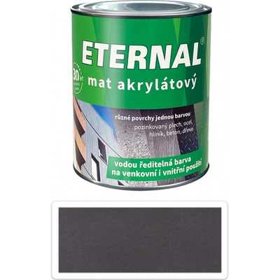 ETERNAL Mat akrylátový vodouriediteľná farba 0,7L Palisander 10