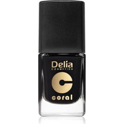 Delia Cosmetics Coral Classic lak na nehty 532 Black Orchid 11 ml