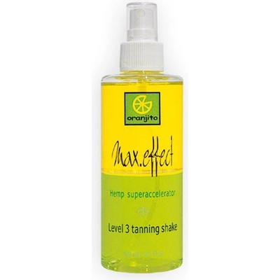 Oranjito Level 3 Shake Hemp Superaccelerator dvoufázový opalovací sprej do solária 200 ml – Sleviste.cz