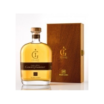 Marzadro Grappa Le Giare Gewurztraminer Harmony 41% 0,7 l (dárkové balení 4 sklenice)