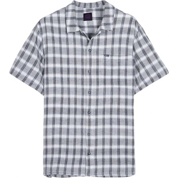 Oxbow Мъжка риза с копчета Oxbow Coaster Short Sleeves Shirt - Indigo (033-3020-0113)