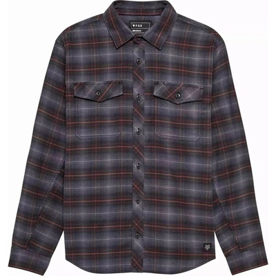 Fox Survivalist Core flanelová košile dlouhý rukáv black S 25/26