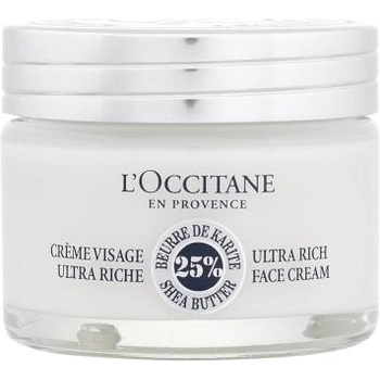 L'Occitane Shea Butter Ultra Rich Face Cream подхранващ крем за лице 50 ml за жени