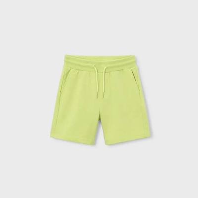 Mayoral Къси панталони мек плат basic в Жълтозелен цвят за мини момче Mayoral