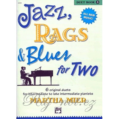 Jazz Rags & Blues for Two Book 3