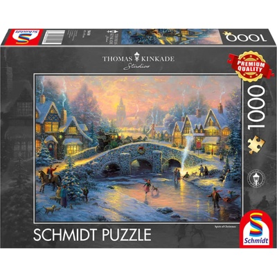 Schmidt Duch Vánoc Thomas Kinkade 1000 dílků