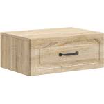 vidaXL Спален шкаф с монтаж на стена Дъб сонома 49 x 34, 5 x 20 см (899299)