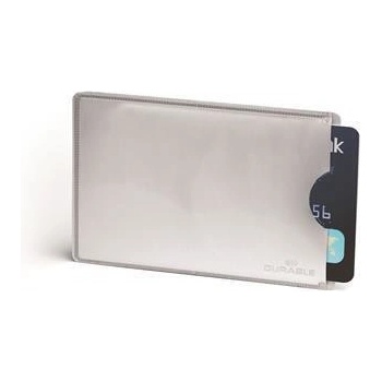 Durable obal na kreditní kartu stříbrný 10 ks