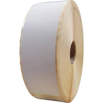 Termo Etiketa 55 mm x 193 mm, Perforácia, Thermo eco, Biela, Dutinka 40 mm, 1000 ks/kotúč, Permanentné lepidlo, Priemer kotúča 188 mm