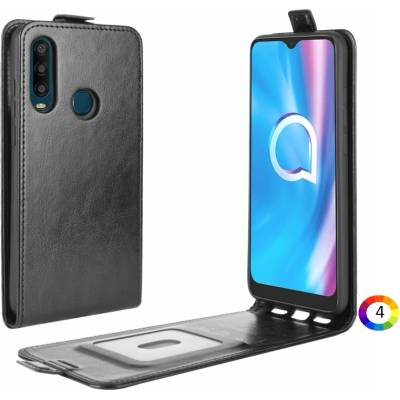 Alcatel 1SE 2020 R64 Flip3 Кожен Калъф и Протектор