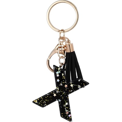 HARAHU Ключодържател Азбука - x / Черна kp37794 (37794)