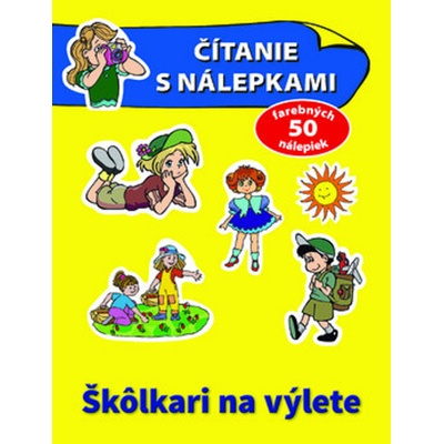 Čítanie s nálepkami: Škôlkari na výlete
