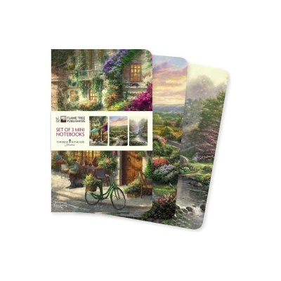 Flame Tree Publishing Thomas Kinkade Set of 3 Mini Notebooks | Flame Tree Publishing