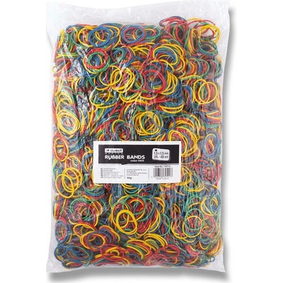 Leviatan Kroužkové gumičky - 4 cm, 1kg, mix barev