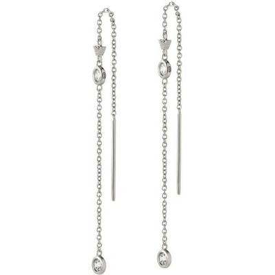 Emporio Armani Luxusní stříbrné visací náušnice EG3617040