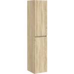 vidaXL Стенно Баня Кабинет Дъб сонома 33 x 34, 5 x 160 см (890644)