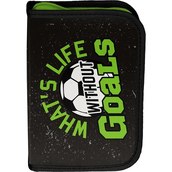 Image 1 of PASO Ученически несесер Paso Football - С 1 цип (PP23FB-P001BW)