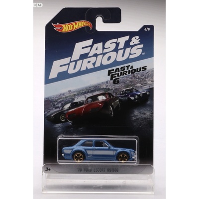 Mattel Hot Wheels Fast & Furious '70 Ford Escort RS