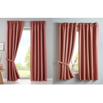 Image 1 of Дрейпари БГ Затъмняваща завеса "Блекаут", за окачване на релса или тръбен корниз, цвят Пепел от Рози, височина 160, 225 и 245см. ширина 140 и 295см. код-202020616 Цена от 31.98лв