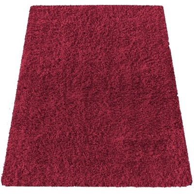 Makro Abra shaggy Kamel Bordó červený