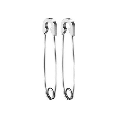 Steel Edge visiace náušnice spínací špendlík WJHE63 Steel